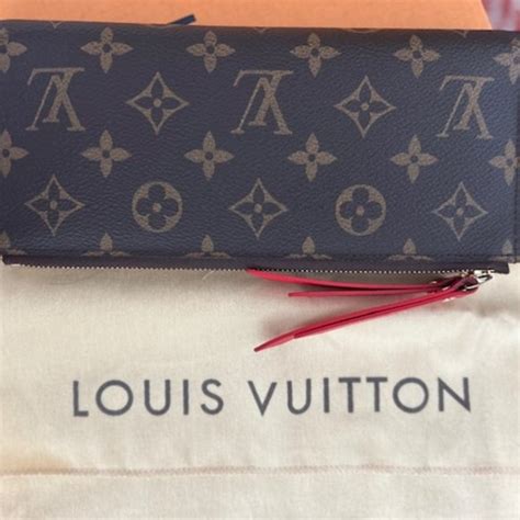 adele wallet lv|LOUIS VUITTON Monogram Adele Wallet Coquelicot.